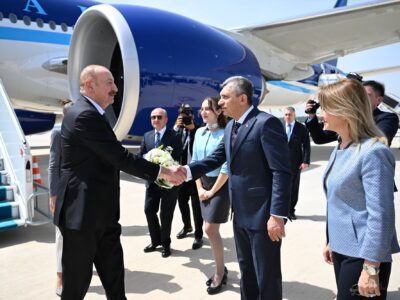 Azerbaycan Cumhurbaşkanı İlham Aliyev Antalya’ya Geldi