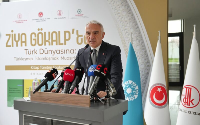 Bakan Ersoy: “Ziya Gökalp’in Fikirleri Türk Dünyasında Yeniden Yankı Bulacak”