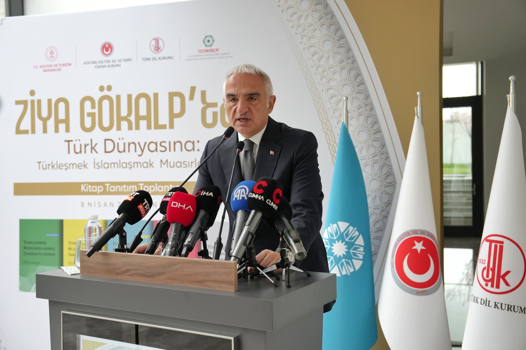 Bakan Ersoy: “Ziya Gökalp’in Fikirleri Türk Dünyasında Yeniden Yankı Bulacak”