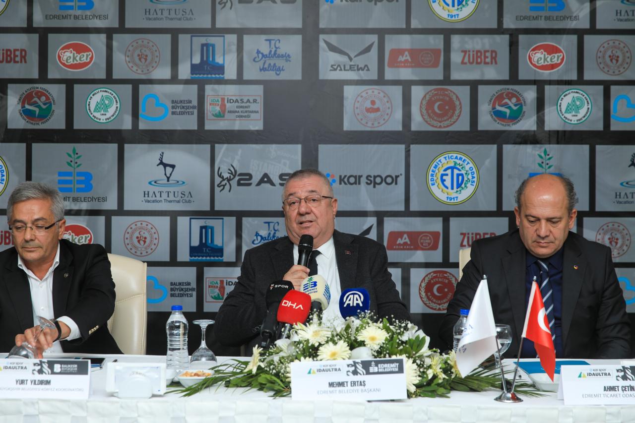 Kar Spor İda Ultra Öncesi Basın Toplantısı Kaz Dağları’nda Gerçekleştirildi