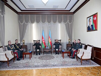 Kara Kuvvetleri Komutanı Orgeneral Metin Tokel’den Azerbaycan’a Resmi Ziyaret