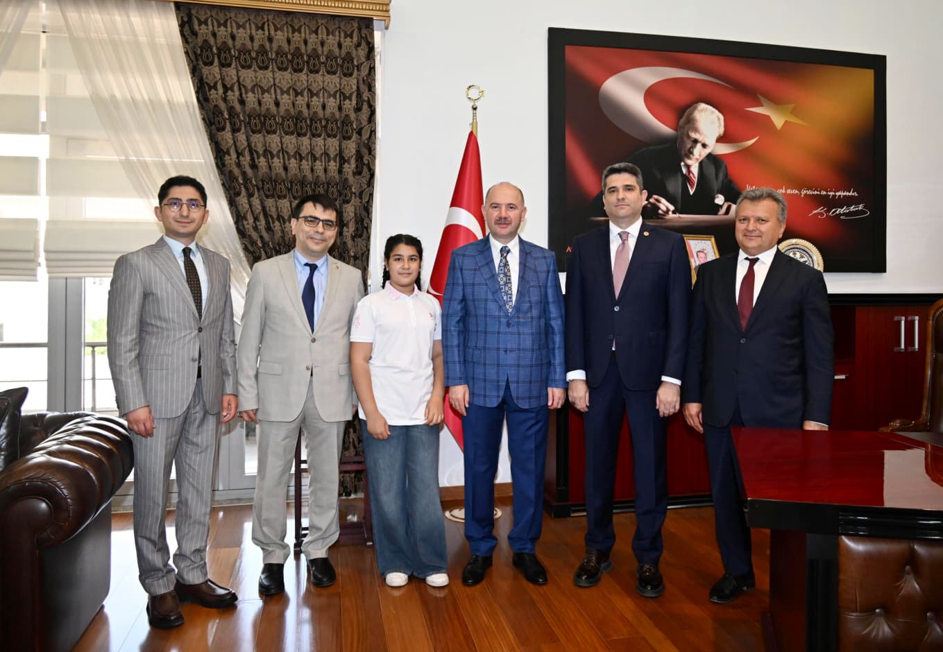 Osmaniye Valisi Mehmet Fatih Serdengeçti Çevre Personelini Kabul Etti