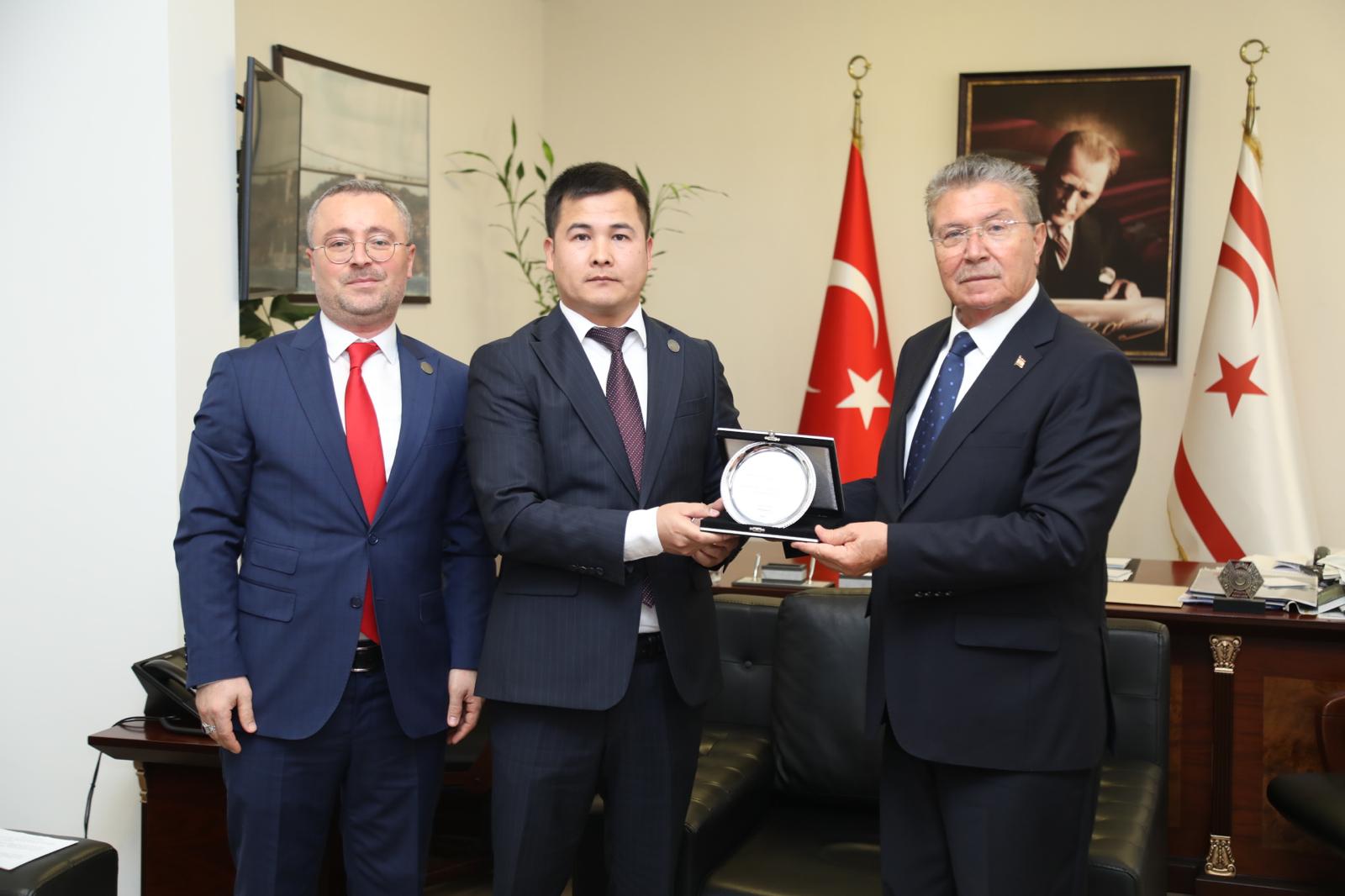 KKTC Başbakanı Ünal Üstel TÜRKPA Heyetini Kabul Etti